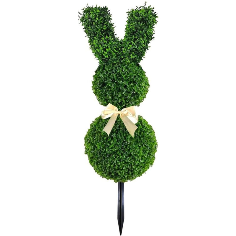 Coup de cœur des clients pour Pâques : Sapin de Pâques artificiel réaliste de 90 cm, décoration de jardin réutilisable.