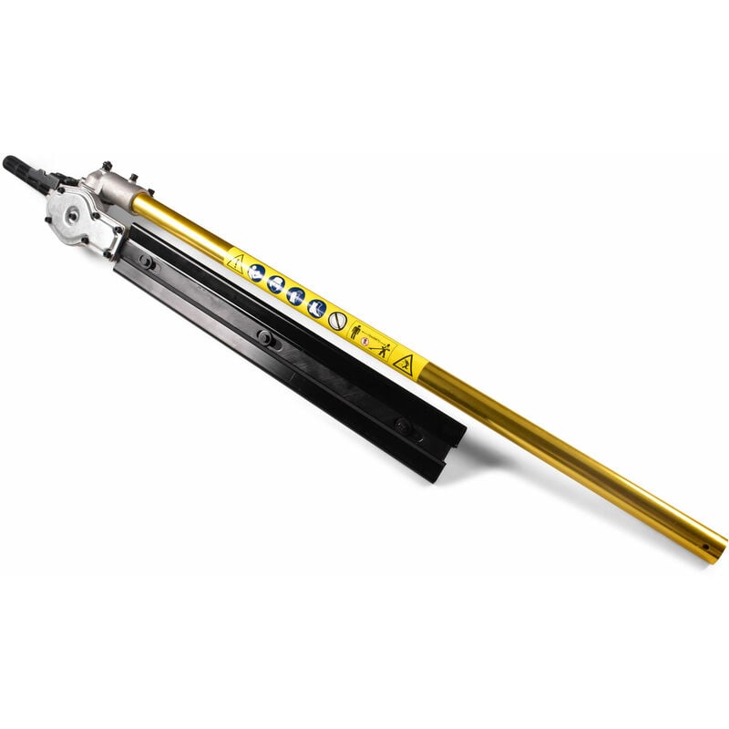 Arbre de remplacement pour débroussailleuses et faucheuses à fléaux avec transmission et barre de coupe.