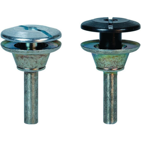 Arbre de serrage MN-AC pour disques à brosses radiales diamètre d'arbre 6mm 3M