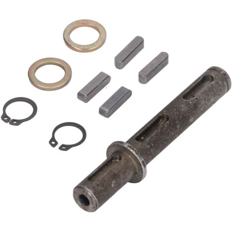 Arbre de sortie 14mm en acier allié pour réducteur NMRV030, moteur RV30, vis sans fin RV030