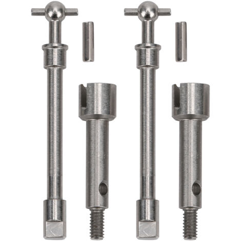 Arbre de Transmission Avant en Acier Inoxydable pour Modèle RC 1/24 Axial SCX24 90081