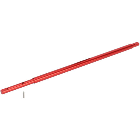 Arbre de transmission central en alliage d'aluminium pour Traxxas LaTrax Teton 1/18 - Rouge