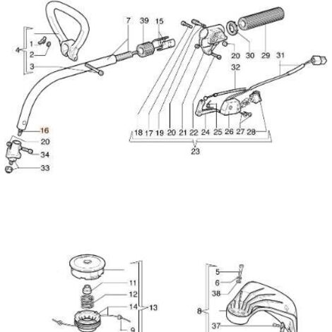 ARBRE DE TRANSMISSION EMAK ORIGINAL 4198015A