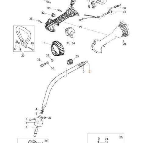 ARBRE DE TRANSMISSION EMAK ORIGINAL 61150020AR