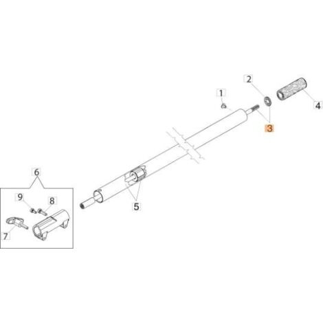 ARBRE DE TRANSMISSION EMAK ORIGINAL 61280315