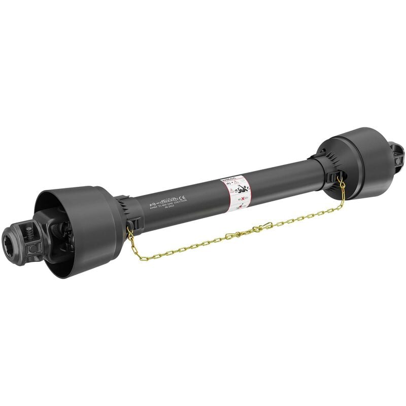 Wiltec - Arbre de transmission T1 Cardan 800-880mm 210Nm 540tr/min Prise Force 18kW (25CV) 2x 1 3/8' 6 Dents