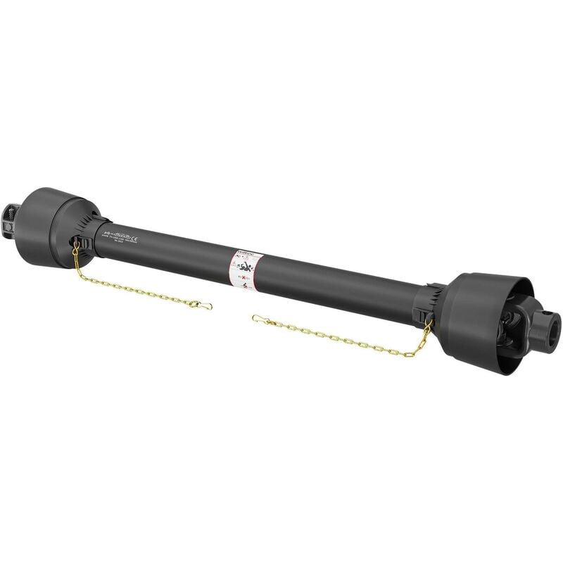 Arbre de transmission T4 Cardan 1000-1100mm 460Nm 540 tr/min 40kW (55CV) 1 3/8' 6 Dents 35mm Rond