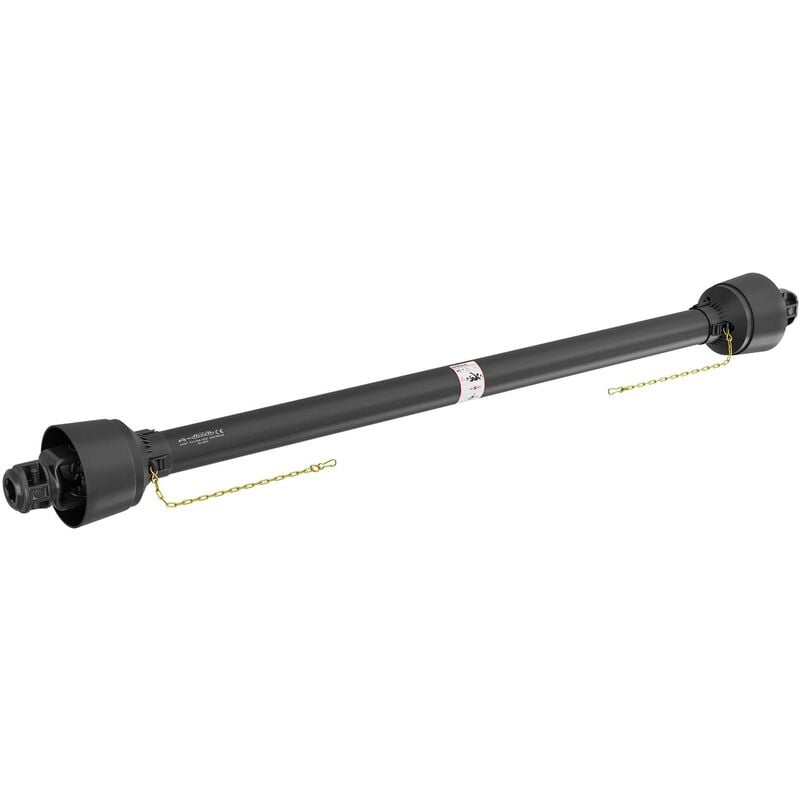 Arbre de transmission T4 Cardan 1400-1540mm 460Nm 540 tr/min 40kW (55CV) 2x 1 3/8' 6 Dents
