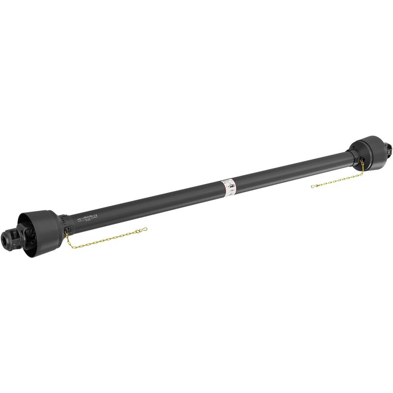 Arbre de transmission T4 Cardan 1600-1760mm 460Nm 540 tr/min 40kW (55CV) 2x 1 3/8' 6 Dents