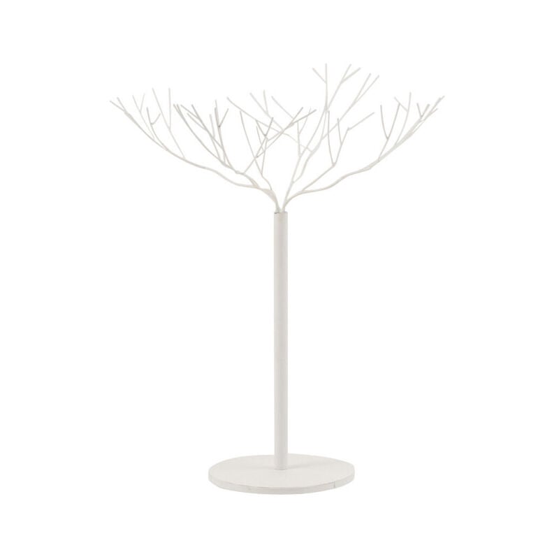 Paris Prix - Arbre Déco en Métal 'Maynard' 75cm Blanc