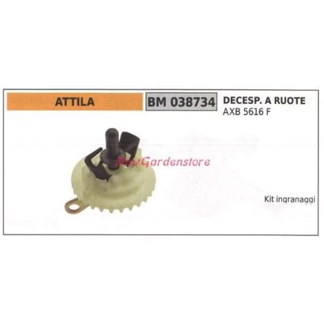Arbre d'entraînement ATTILA moteur de débroussailleuse à roues AXB 5616 F 038734