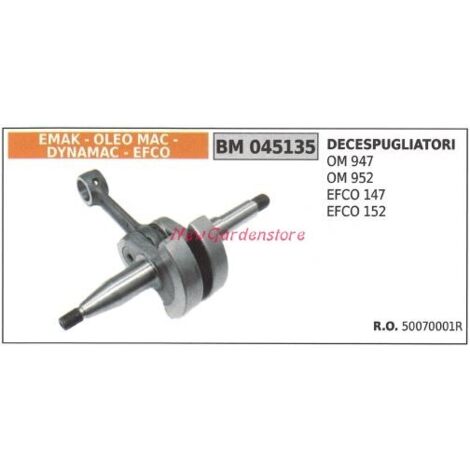 Arbre d'entraînement OLEOMAC Moteur de débroussailleuse OLEOMAC 947 952 EFCO 147 152 50070001R
