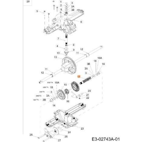 ARBRE D'ORIGINE EMAK C61804079