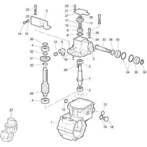 ARBRE D'ORIGINE EMAK F1520002