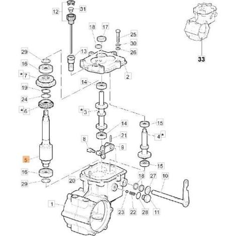 ARBRE D'ORIGINE EMAK YF1430094