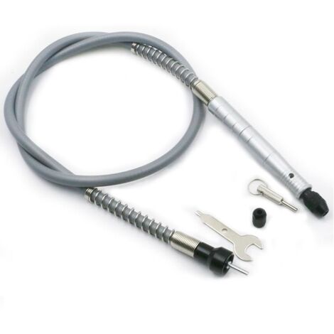Arbre Flexible , Arbre Flexible Perceuse Axe 3.2mm / 1/8" pour Rallonger et Atteindre Adaptateur à Arbre Longueur pour Outil Multifonction Rotatif