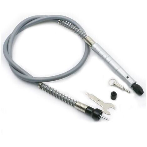 Arbre Flexible , Arbre Flexible Perceuse Axe 3.2mm / 1/8" pour Rallonger et Atteindre Adaptateur à Arbre Longueur pour Outil Multifonction Rotatif-LIAIKI