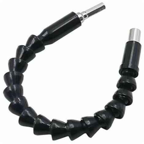 Arbre Flexible Perceuse Visseuse Aimant,  Flexible Hexagonal Vissage Extension Rallonge (295mm) pour Perceuse Tournevis