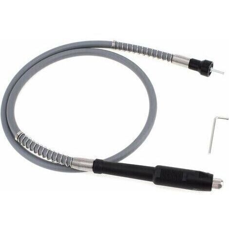 Arbre flexible pour perceuse, axe flexible universel, adaptateur d’arbre de longueur pour outil multifonction rotatif, rallonge flexible pour perceuse avec mandrin sans clé