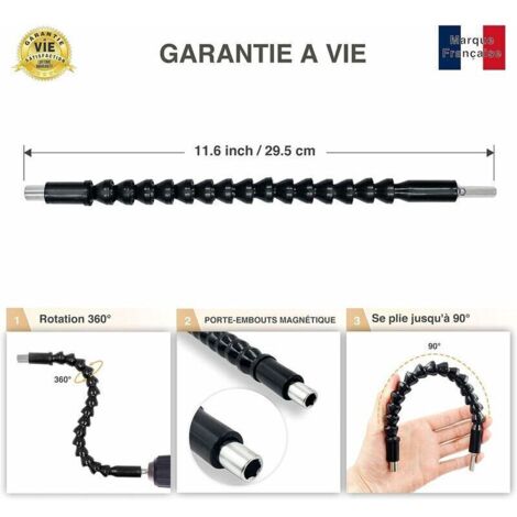 Arbre flexible universel universel arbre de connexion de perceuse électrique