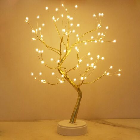 YIDOMDE Arbre Lumineux LED, Decoration Murale Interieur Lumières de Vigne D' arbre 144 LEDs Décoration de