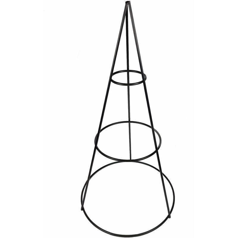 Spetebo - Arbre métallique 3D - 50 cm - rond conique