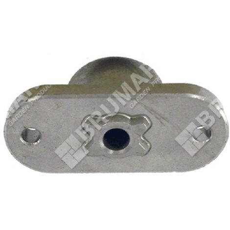 Arbre porte-lame diamètre 22,2 pour tondeuse MTD - CUB CADET - YARD-MAN - BLANC - 021384