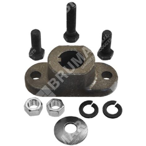 Arbre porte-lame diamètre 22,2 pour tondeuse MTD - CUB CADET - YARD-MAN - BLANC - 021473