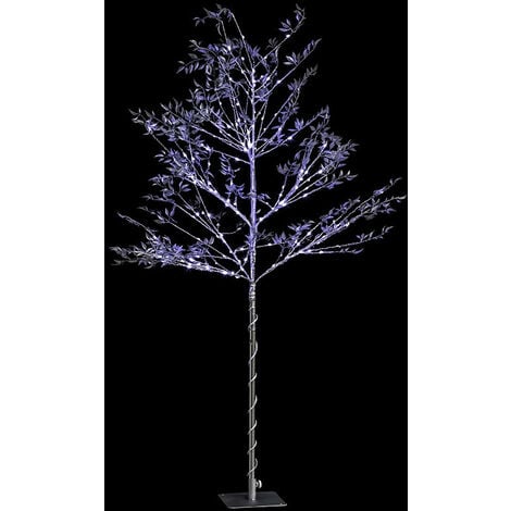 FÉÉRIC LIGHTS AND CHRISTMAS Arbre silver lumineux sur pieds 160 leds - Silver