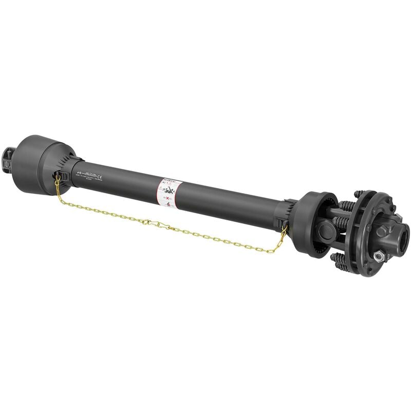 Wiltec - Arbre Transmission T4 Cardan 1100-1210m 460Nm 540 tr/min 40kW (55CV) 2x 1 3/8' 6 Dents Prise Force