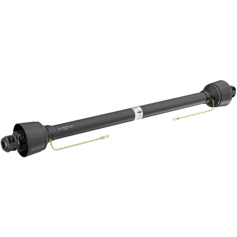 Wiltec - Arbre Transmission T4 Cardan 1250-1375m 460Nm 540 tr/min 40kW (55CV) 2x 1 3/8' 6 Dents Prise Force