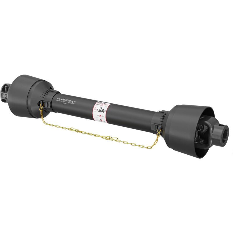 Wiltec - Arbre Transmission T4 Cardan 750mm 460Nm 540tr/min 40kW (55CV) 1 3/8' 6 Dents 35mm Rond