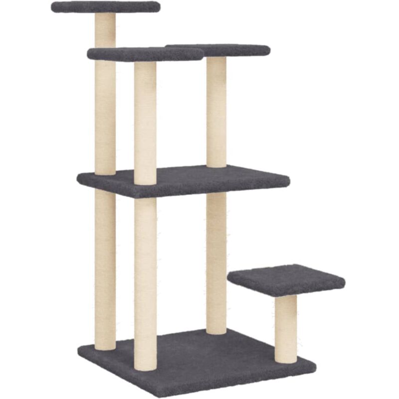 Vidaxl - Arbres à chat avec plates-formes gris foncé 98,5 cm