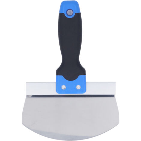 Arc Spatula Stainless Steel Round Putty Knife Drywall Hand Tool for Painter Plasterer