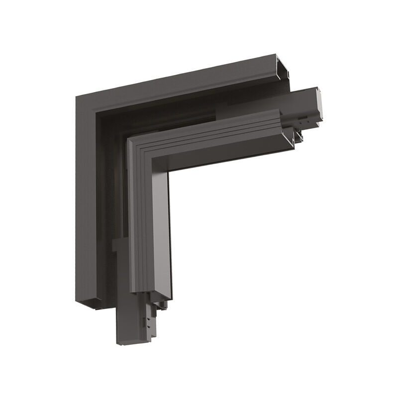 Image of Angolo no luce arca corner recessed right left+connector bk