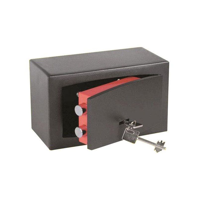 

Caja Fuerte Sobreponer con llave 22x13x11cm