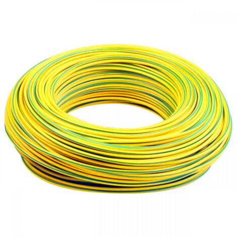Arcanaute – Fil électrique rigide HO7VR 6 mm² – Isolation PVC – Applications électriques fixes – Compatible équipements 6 mm²