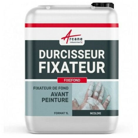Durcisseur fixateur avant peinture pour fonds poreux farinants, friables FIXEFOND ARCANE INDUSTRIES  - 1 L