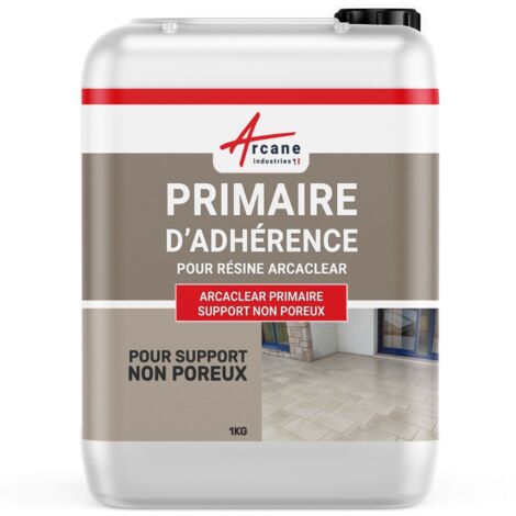 Arcane Industries – Arcaclear primaire promoteur d'adhérence 1 kg – Pour surfaces lisses et non absorbantes – Séchage rapide 30 min – Résistant aux UV