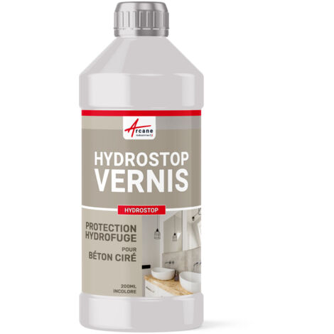 Arcane Industries – Cire imperméabilisante hydrofuge pour béton ciré – 200 ml – Protection anti-taches et résistance chimique – Application facile