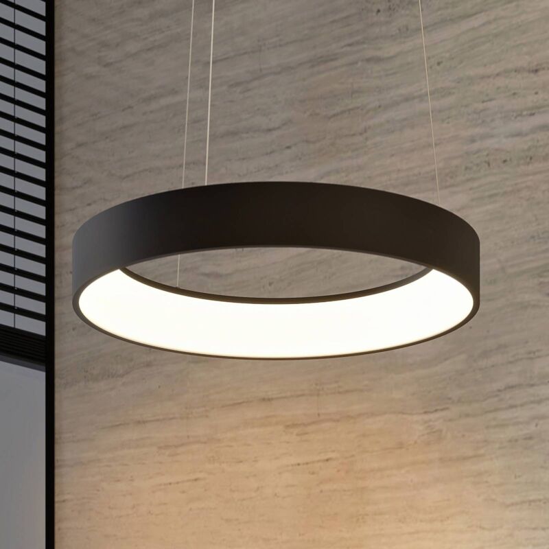 

Aleksi colgante LED, Ø 60 cm, redondo - Arcchio