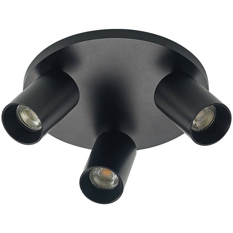 

Brinja foco, redondo, 3 luces, negro - Arcchio