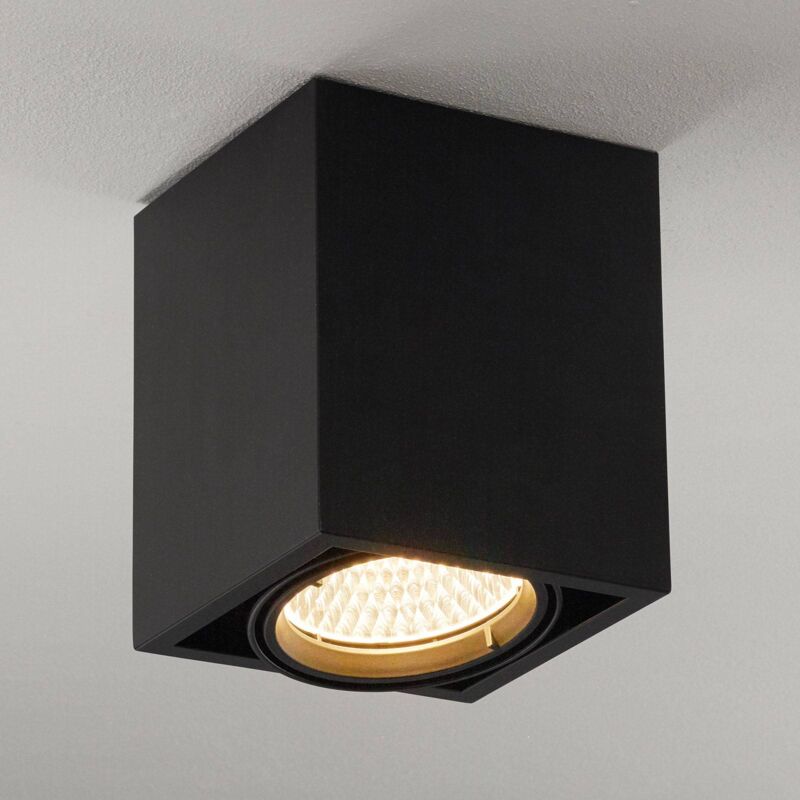 

Arcchio Cirdan plafón LED 1 luz negro
