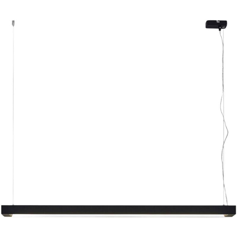 

Cuna colgante LED, negro, angular 122cm - Arcchio
