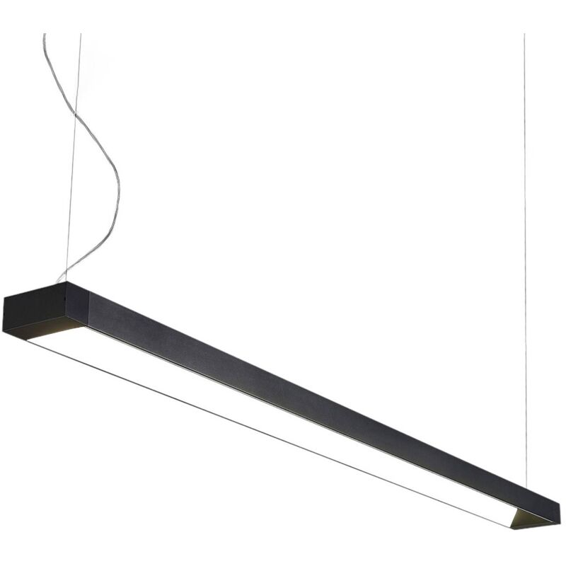 

Cuna colgante LED, negro, angular 162cm - Arcchio