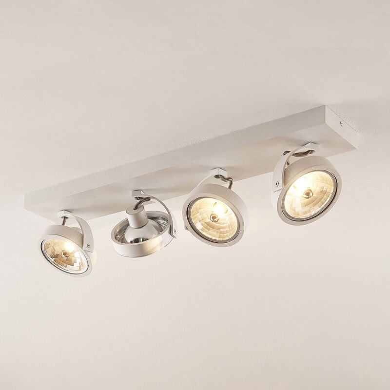 

Dagur plafón 4 luces, blanco - Arcchio