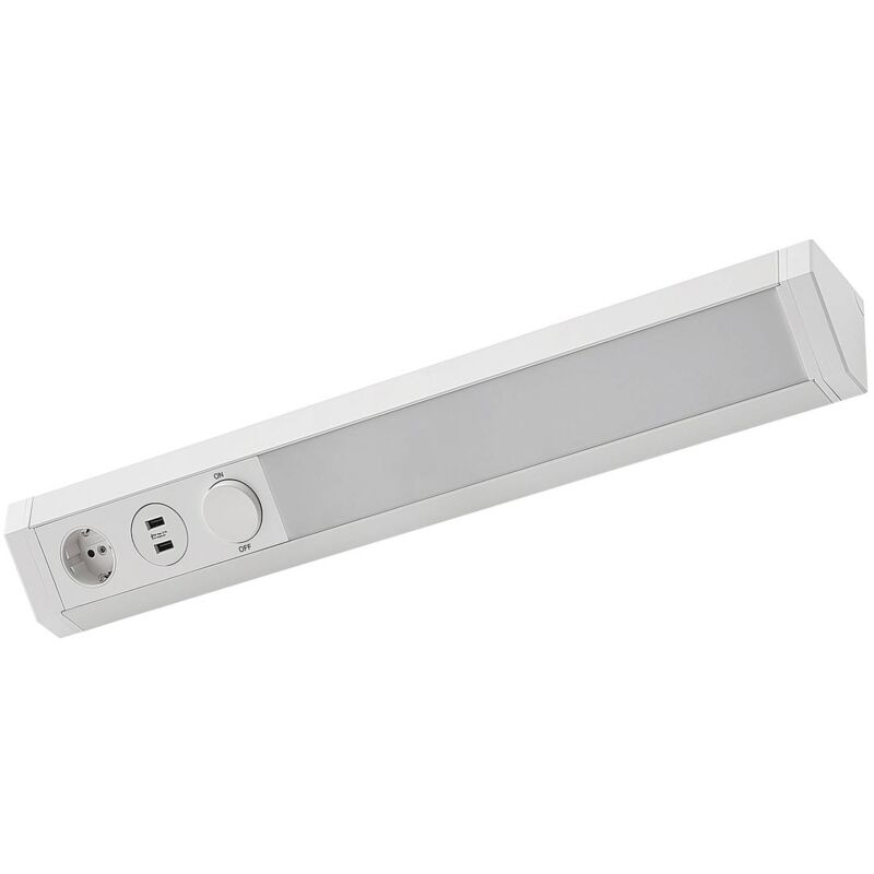

Ekam lámpara LED bajo mueble, USB, blanco - Arcchio