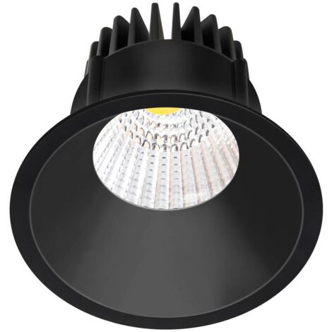 Arcchio Foco empotrado 'Niria' en Negro de Aluminio
