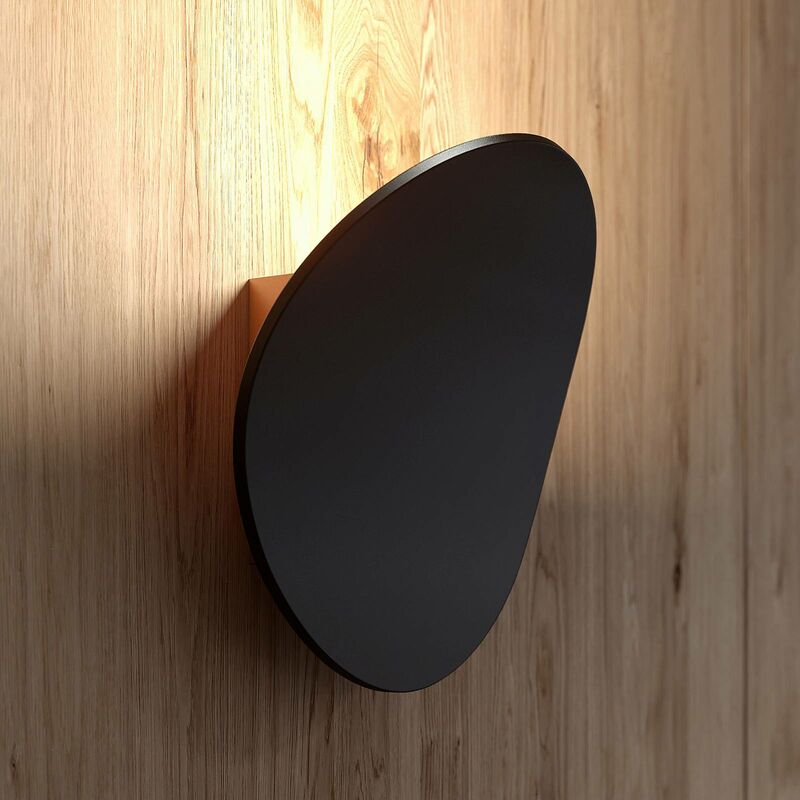 

Gemmara aplique LED de aluminio, negro-oro - Arcchio