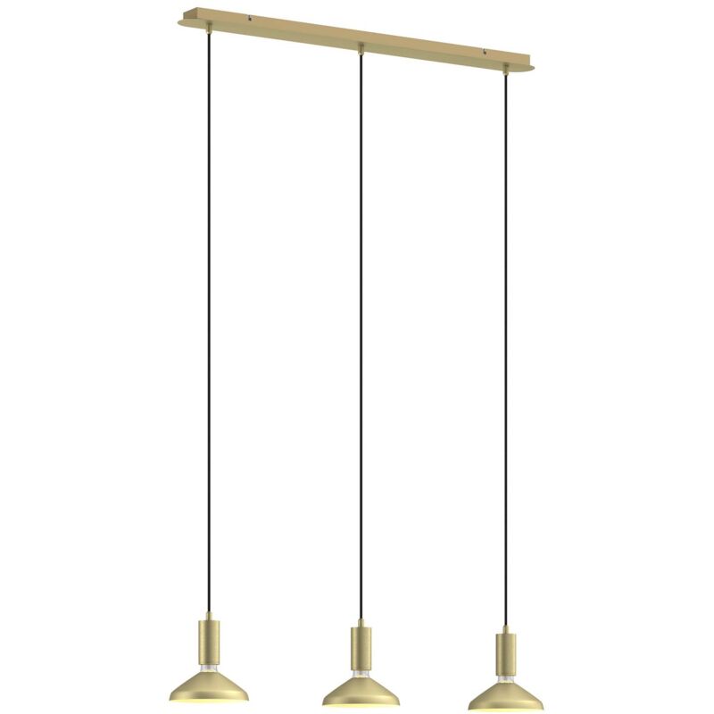 

Jaika lámpara colgante, 3 luces, latón - Arcchio